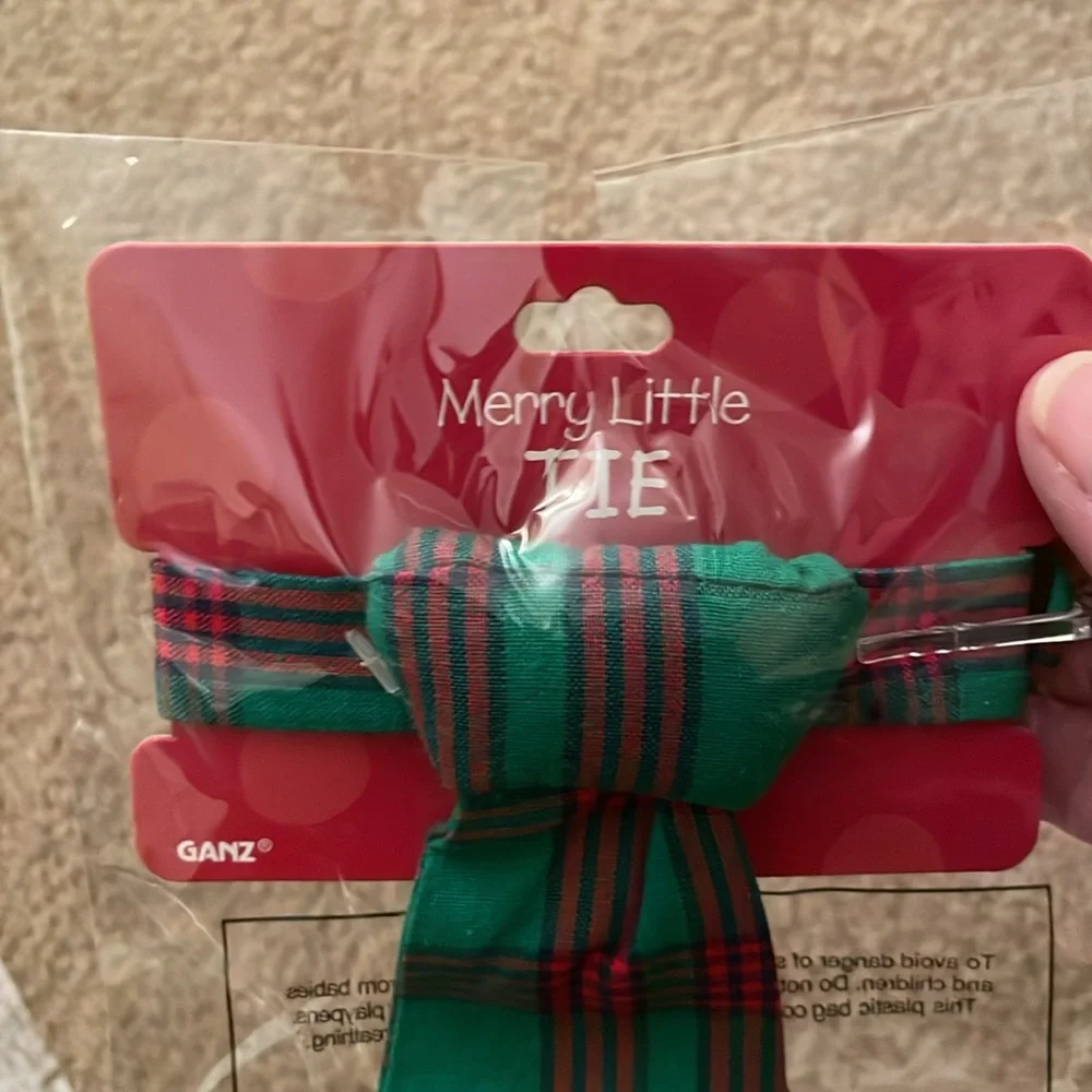 Two Ganz “Merry Little Ties” - Size 0/12 Months